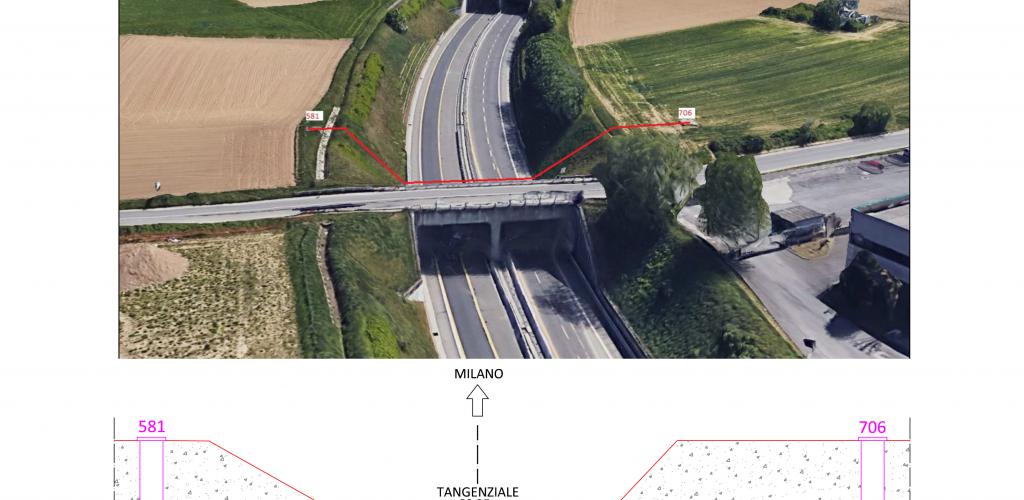 Stucchi intervento sotto superstrada